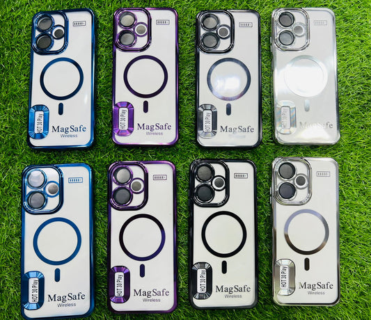 New MagSafe Design Camera Lens Electroplated Case