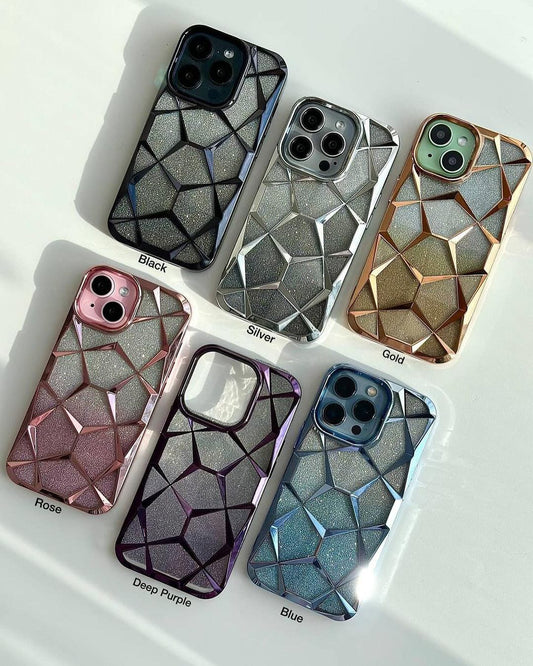 New Diamond 3D 2-In-1 Pattern Shimmer Case! 💎