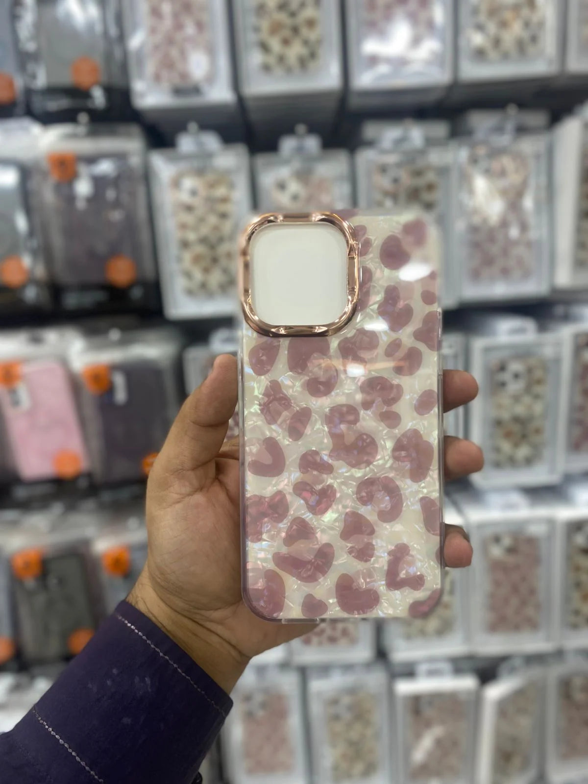 Cheetah Laser Marble Case ππ