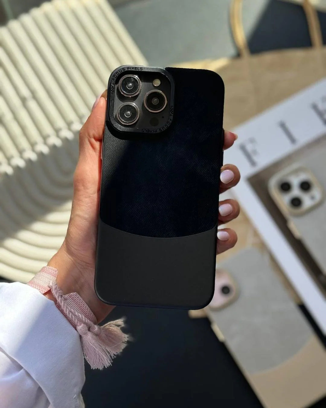 New Leather Fabric Bottom Case! π©Άππ€