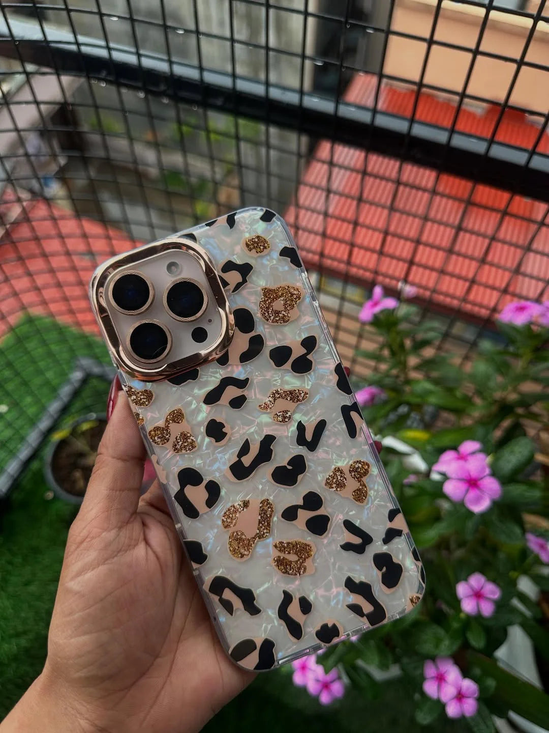 Cheetah Laser Marble Case ππ