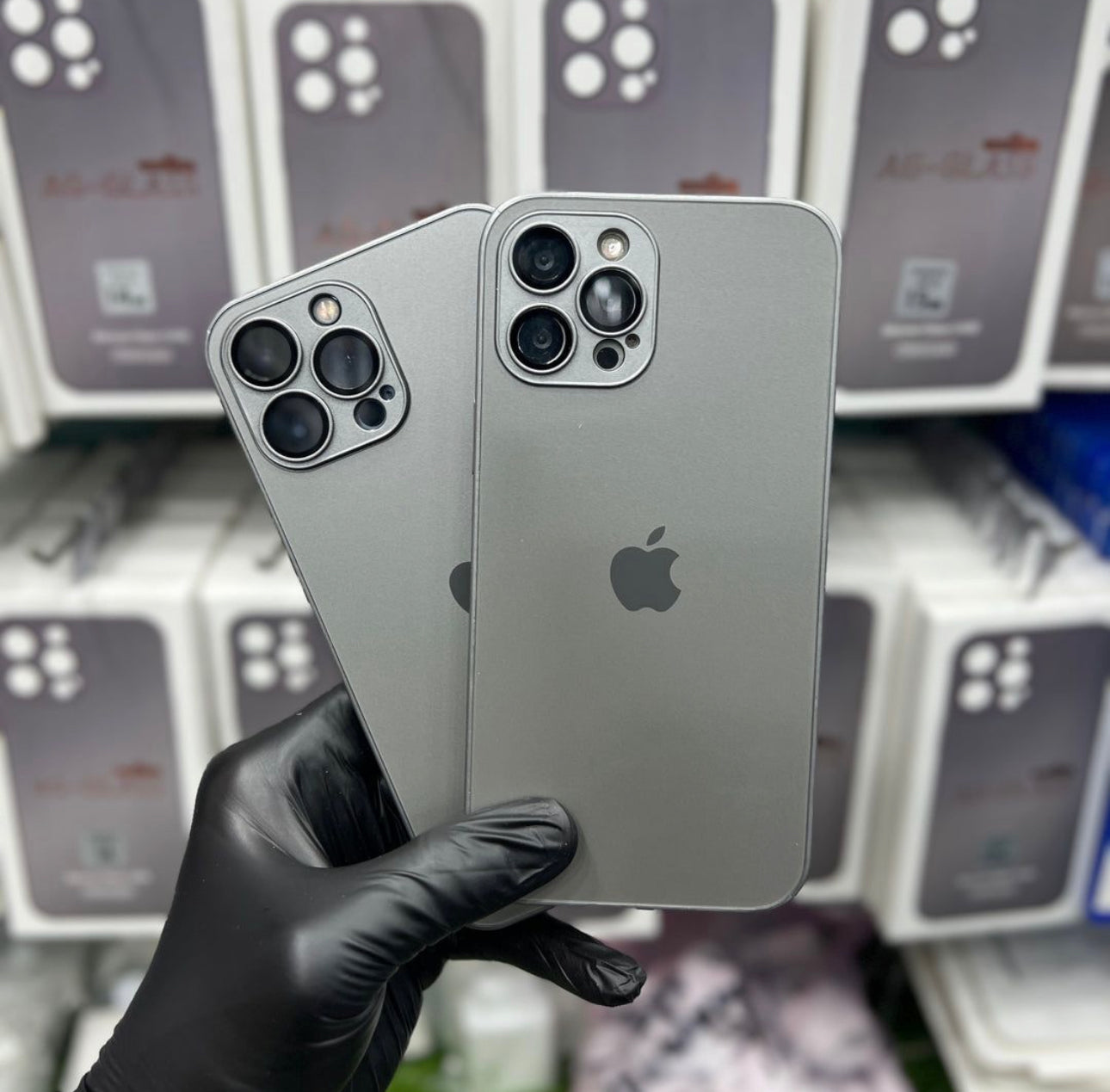 Natural Titanium AG Matte Glass Case!  🩶