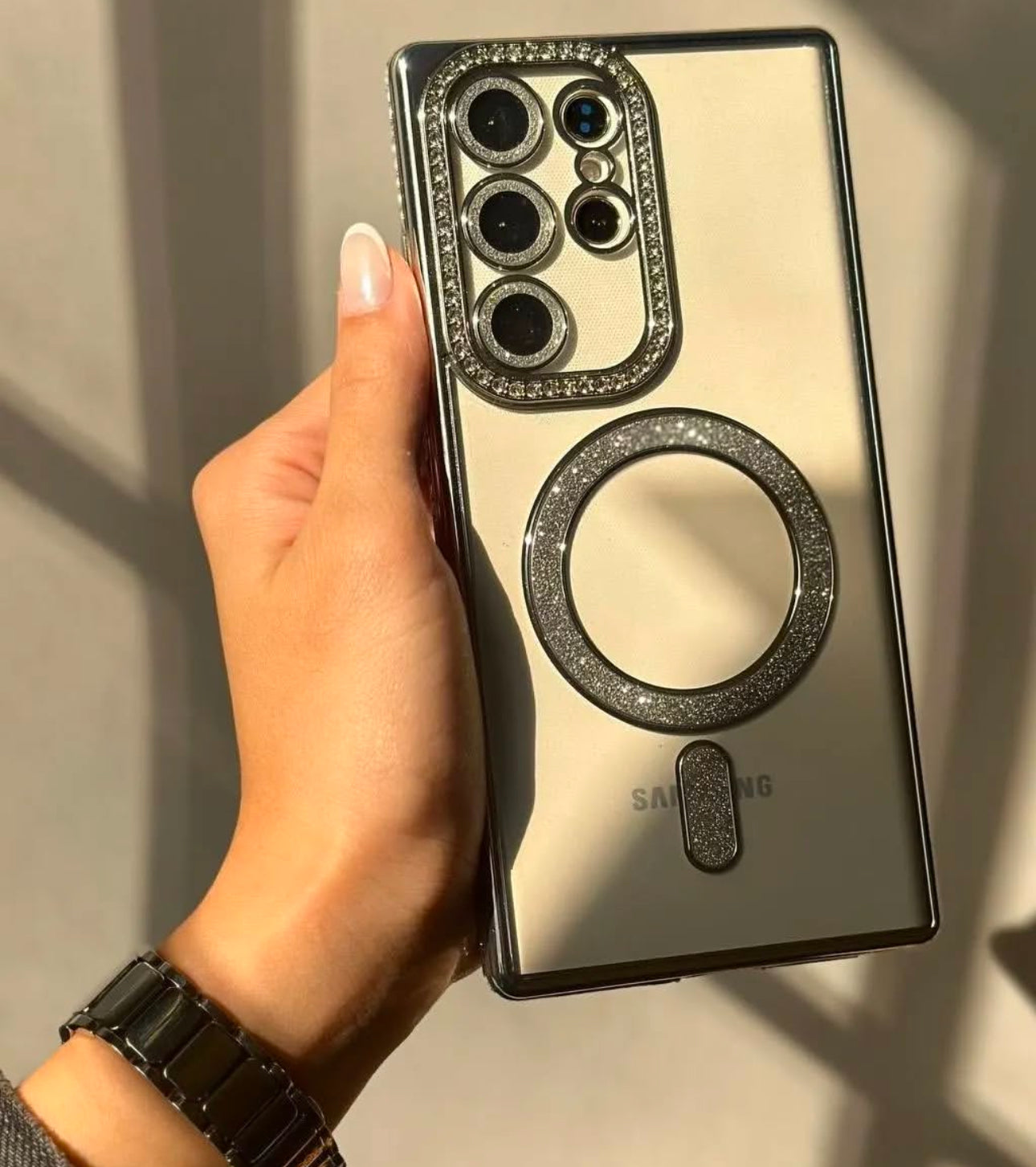 New Diamond Blingy Magsafe clear Case🤍💍