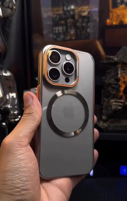 New Original Clear MagSafe Camera Stand Glass Case