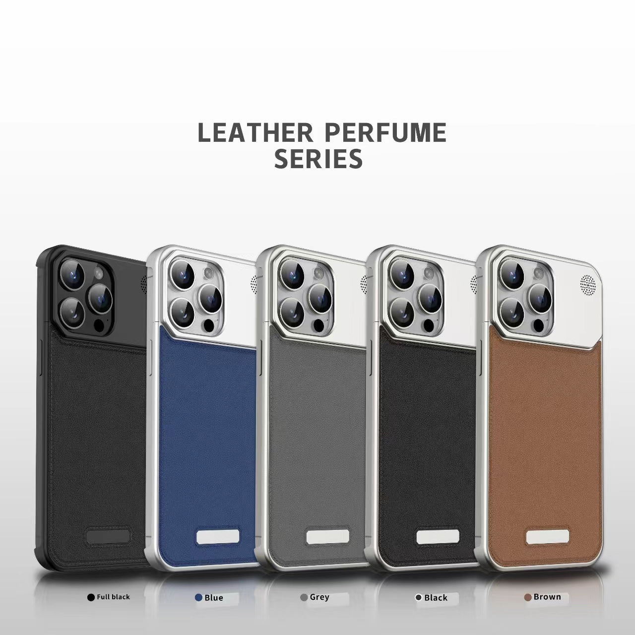 New Perfume Leather Metallic Case! π₯
