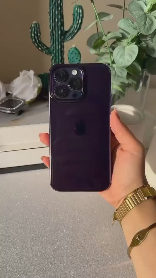Purple Clear Coloured Case