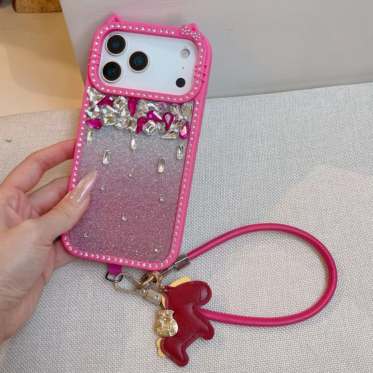 New Stones Kitty Ear Sheet Case