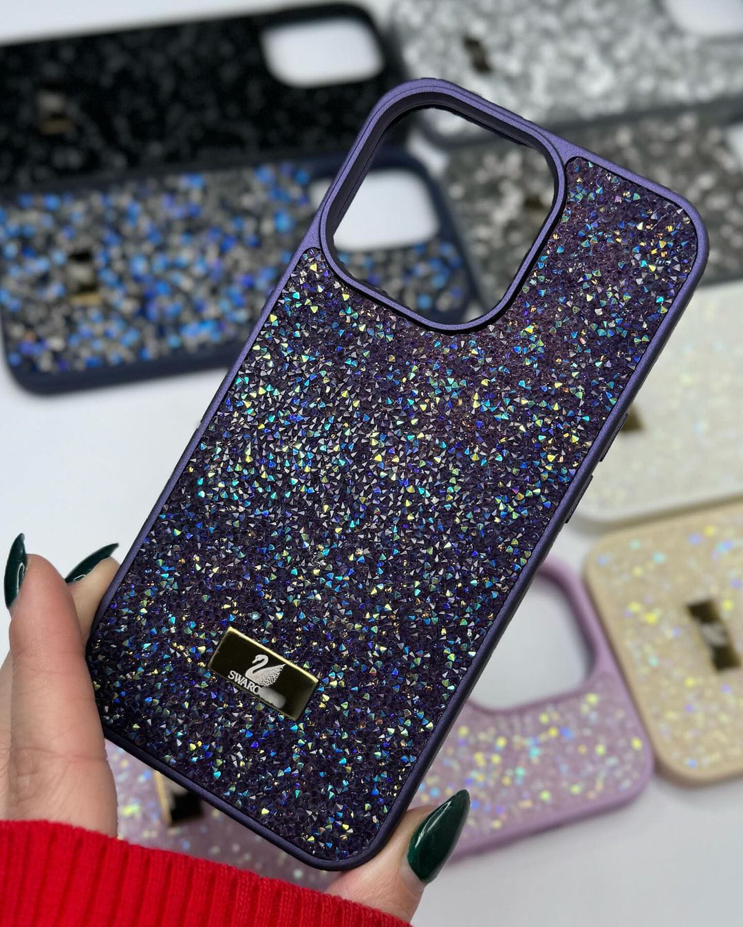 Original Swarovski Rhinestones Glitter Case