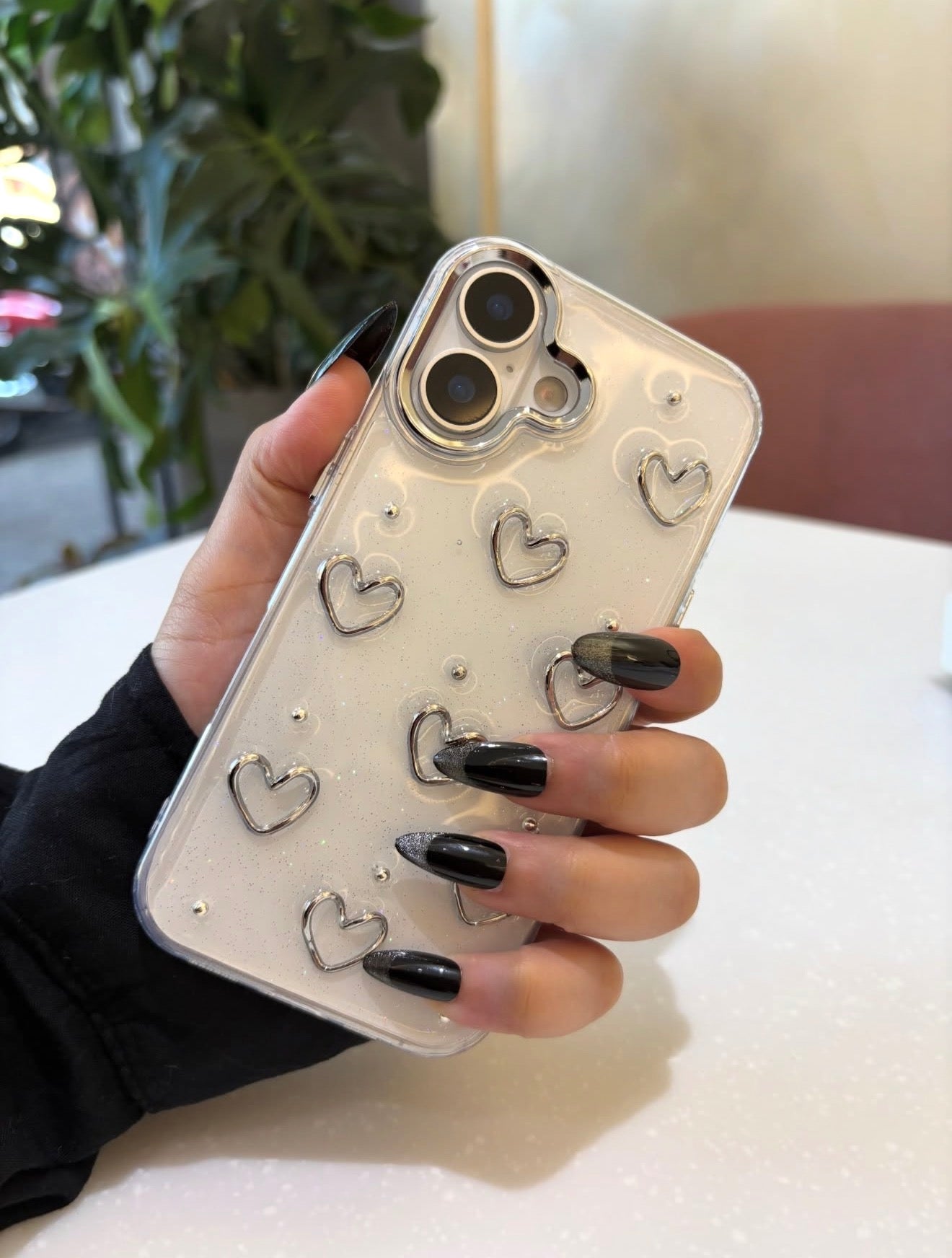 New Koreon Transparent Shimmery Case! 🎀✨