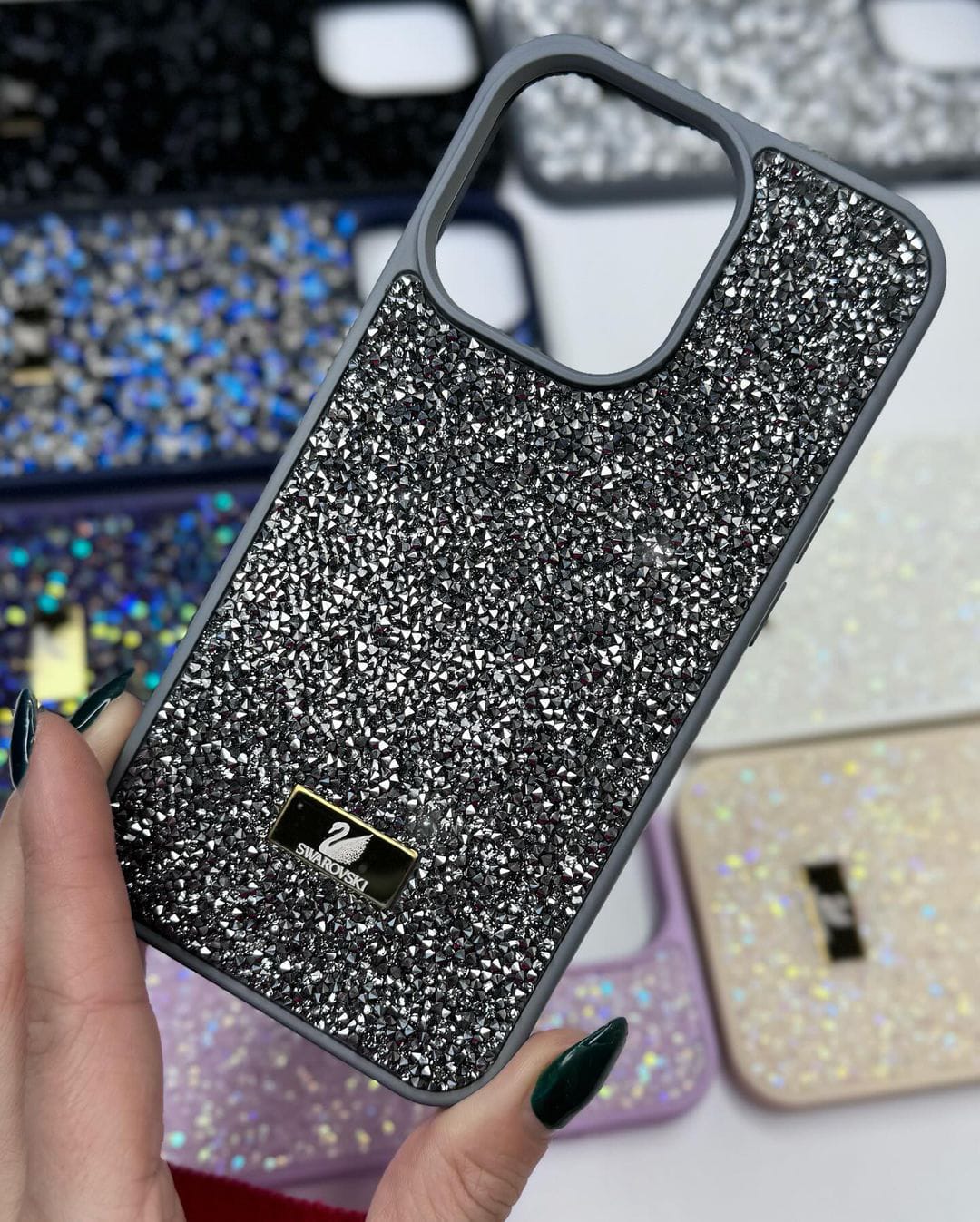 Original Swarovski Rhinestones Glitter Case