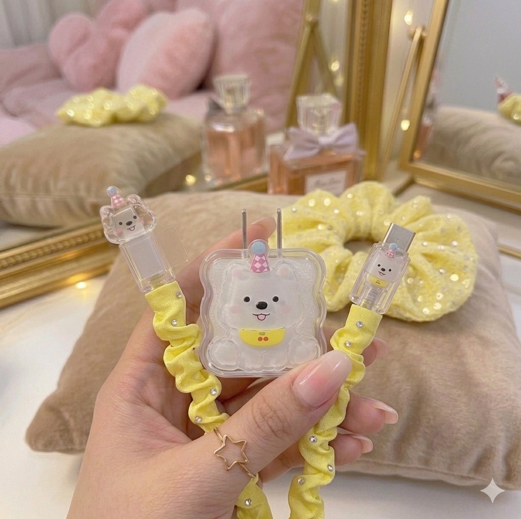 iPhone Charger & Cable Protector Set