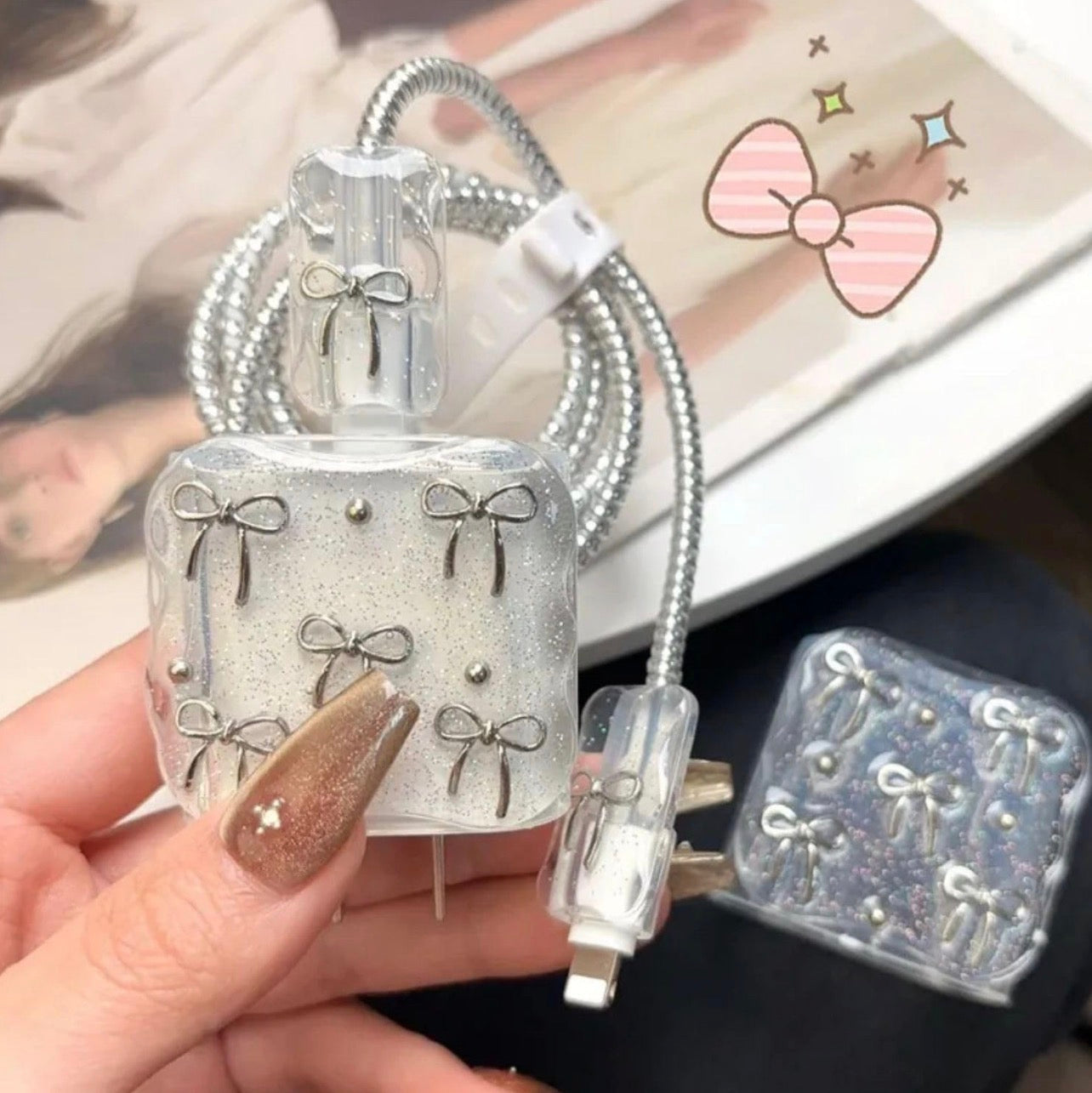 iPhone Charger & Cable Protector Set