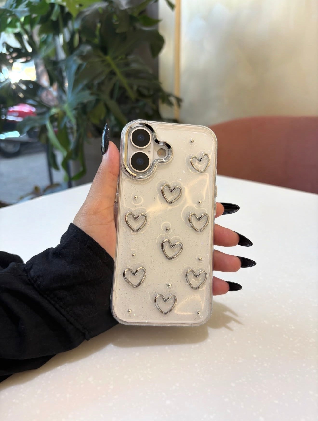 New Koreon Transparent Shimmery Case! 🎀✨