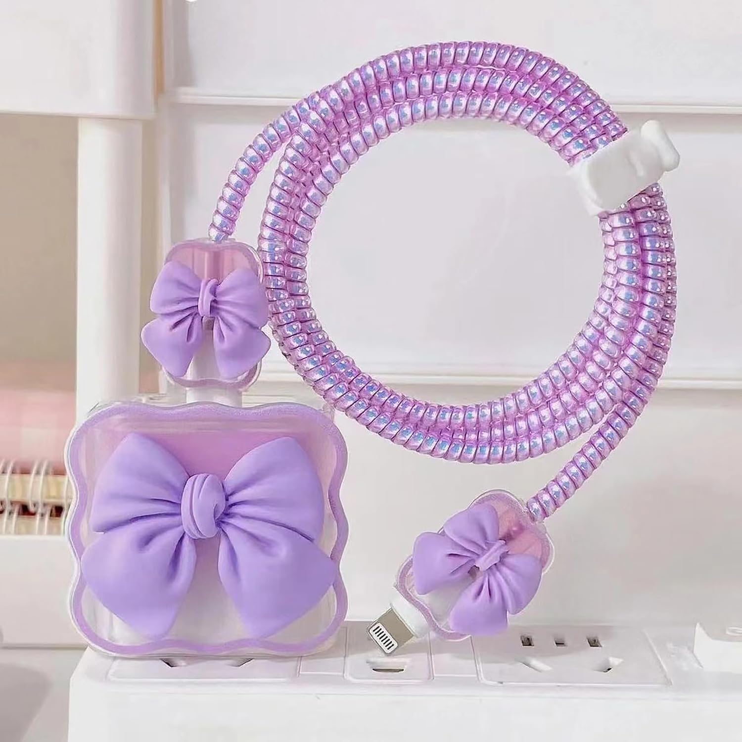 iPhone Charger & Cable Protector Set