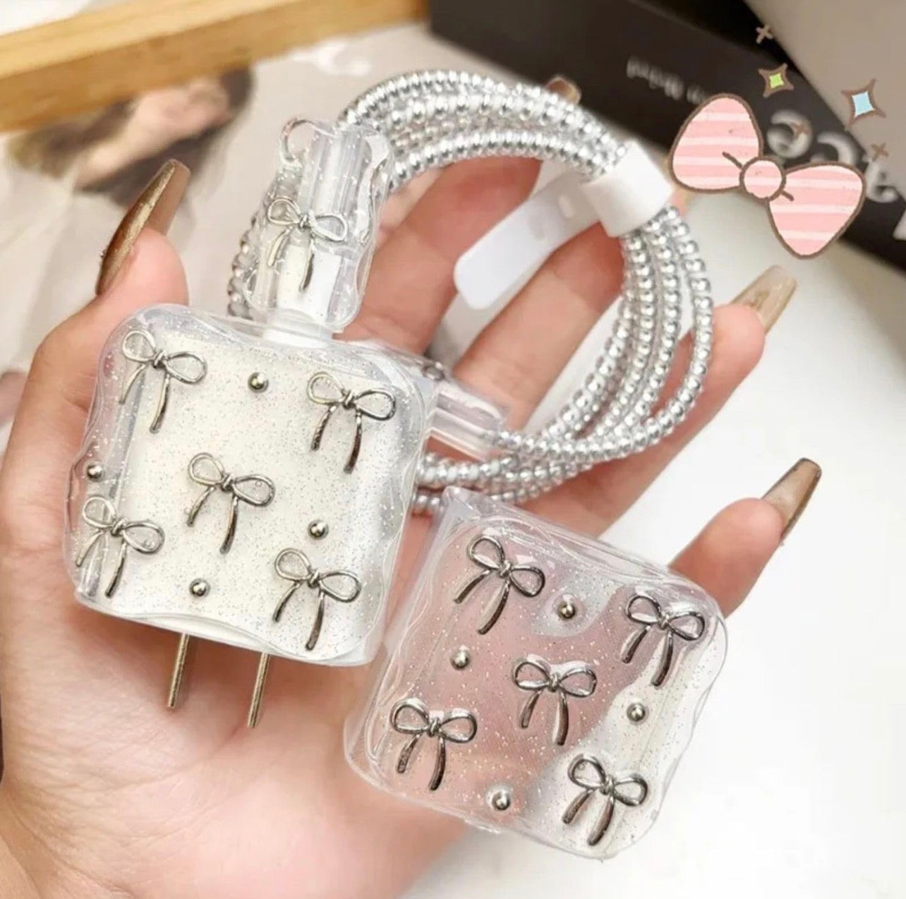 iPhone Charger & Cable Protector Set