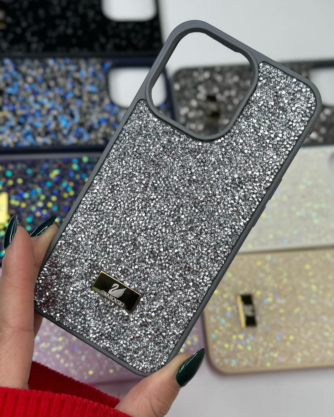 Original Swarovski Rhinestones Glitter Case