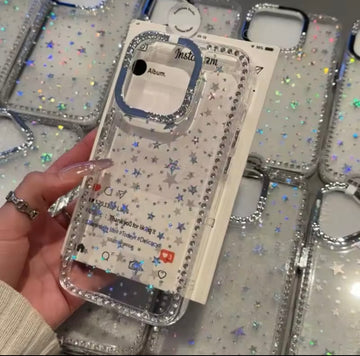 Luxury Diamond Star Dust Case 💎