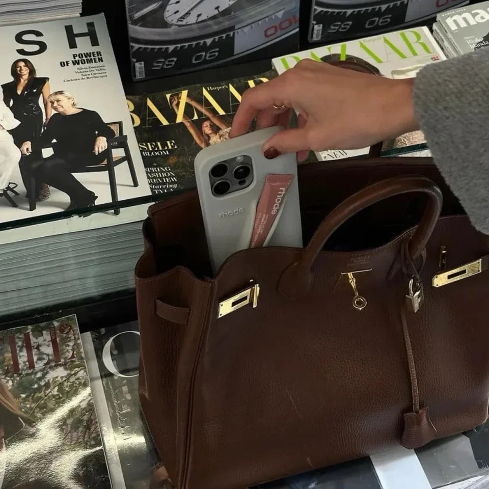 New Original Rhodes LipGloss 💄 Silicone Case With Box 🩶