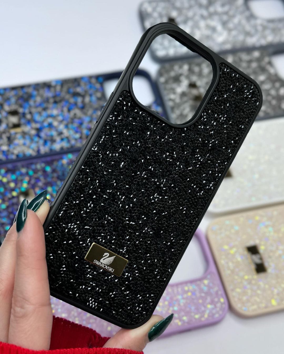 Original Swarovski Rhinestones Glitter Case