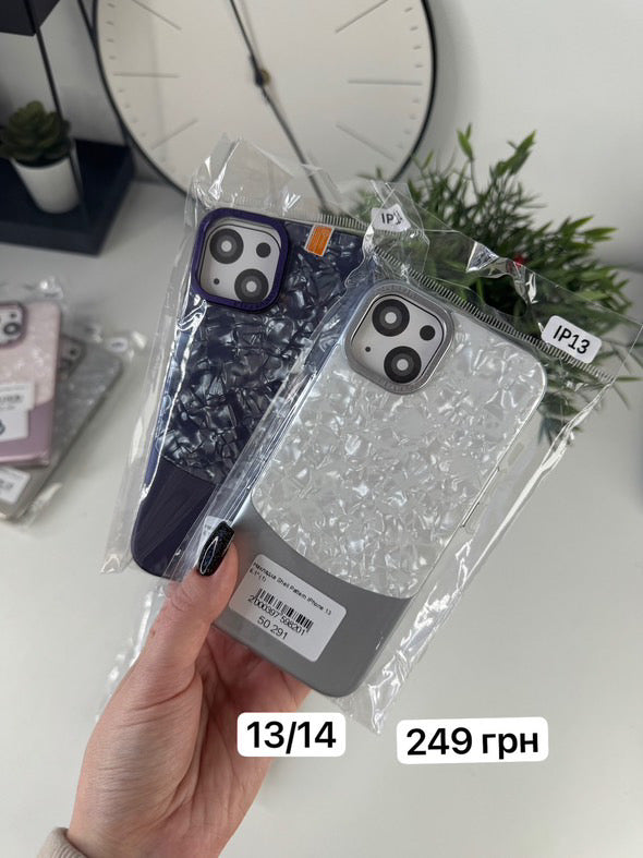 New Carbon Marble Slick Slim Gloss Case