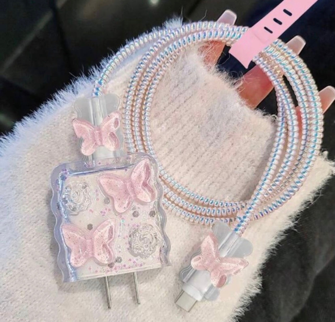 iPhone Charger & Cable Protector Set