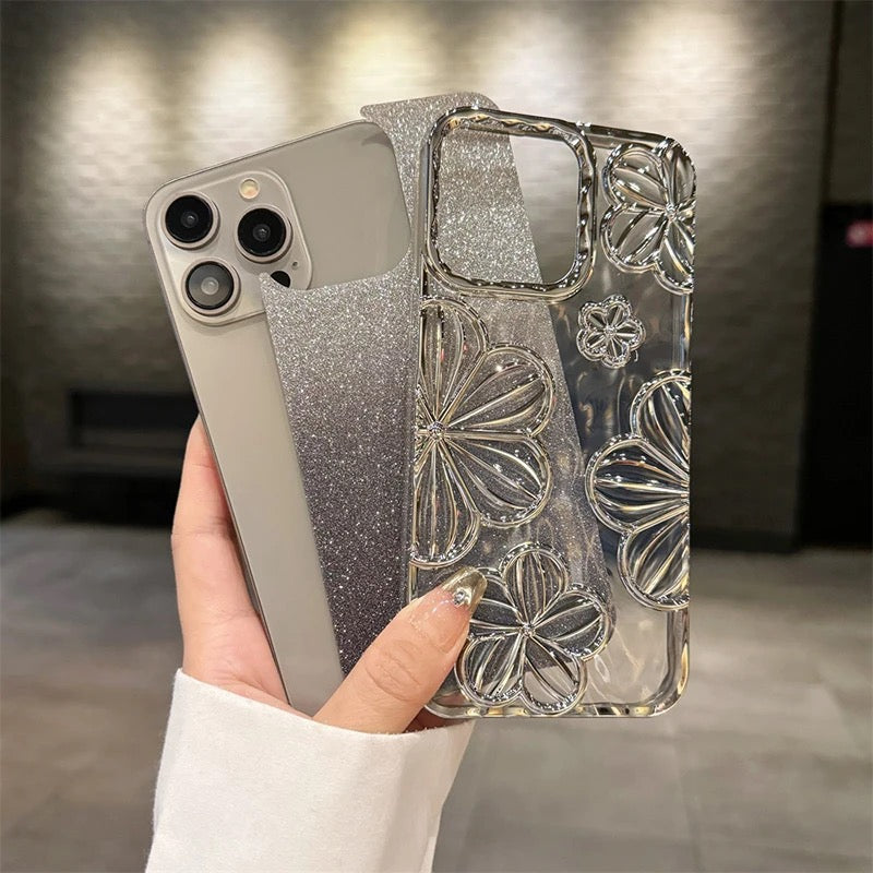 New Flower Shimmer 3D Case