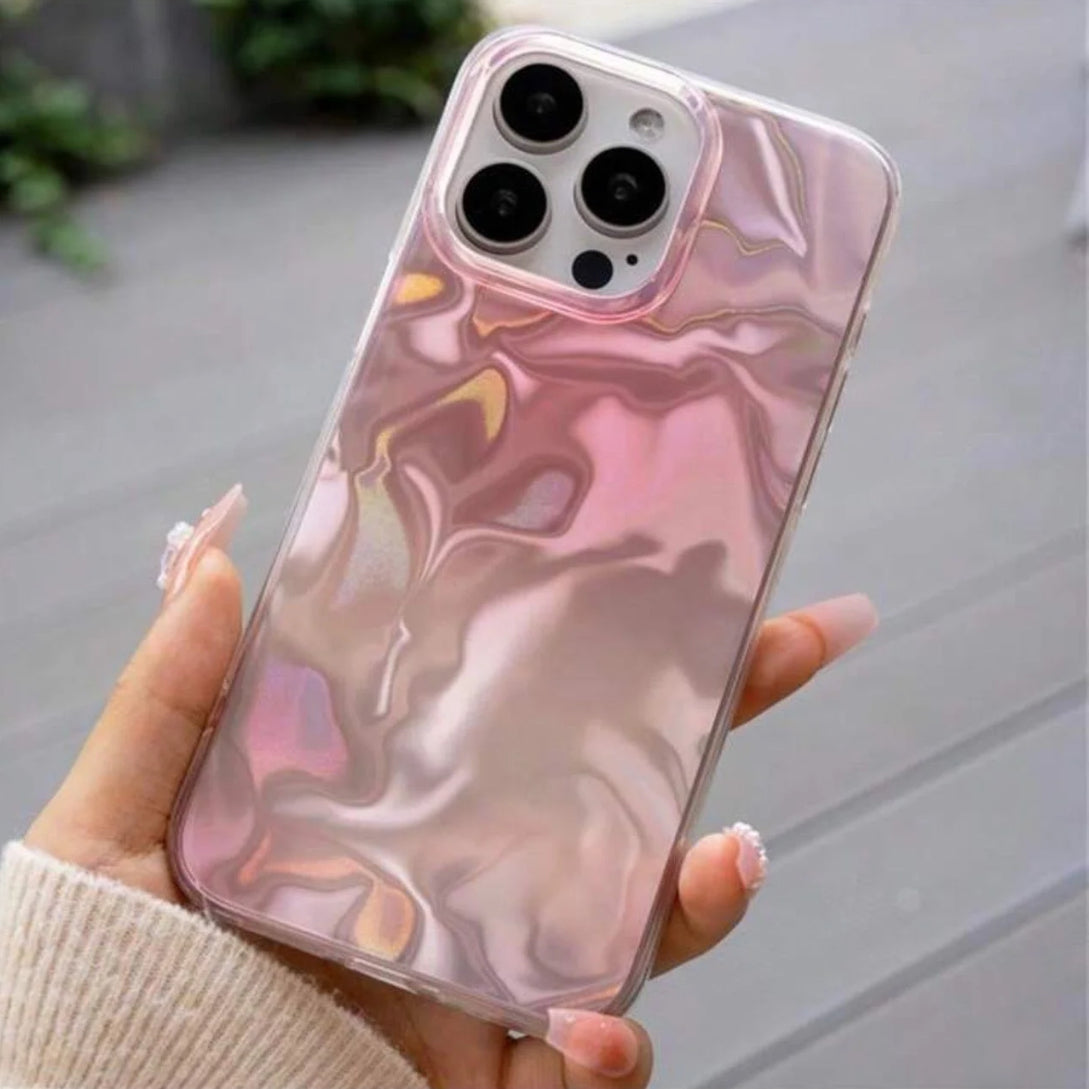 New Gradient Pinky Holographic Case 🌸