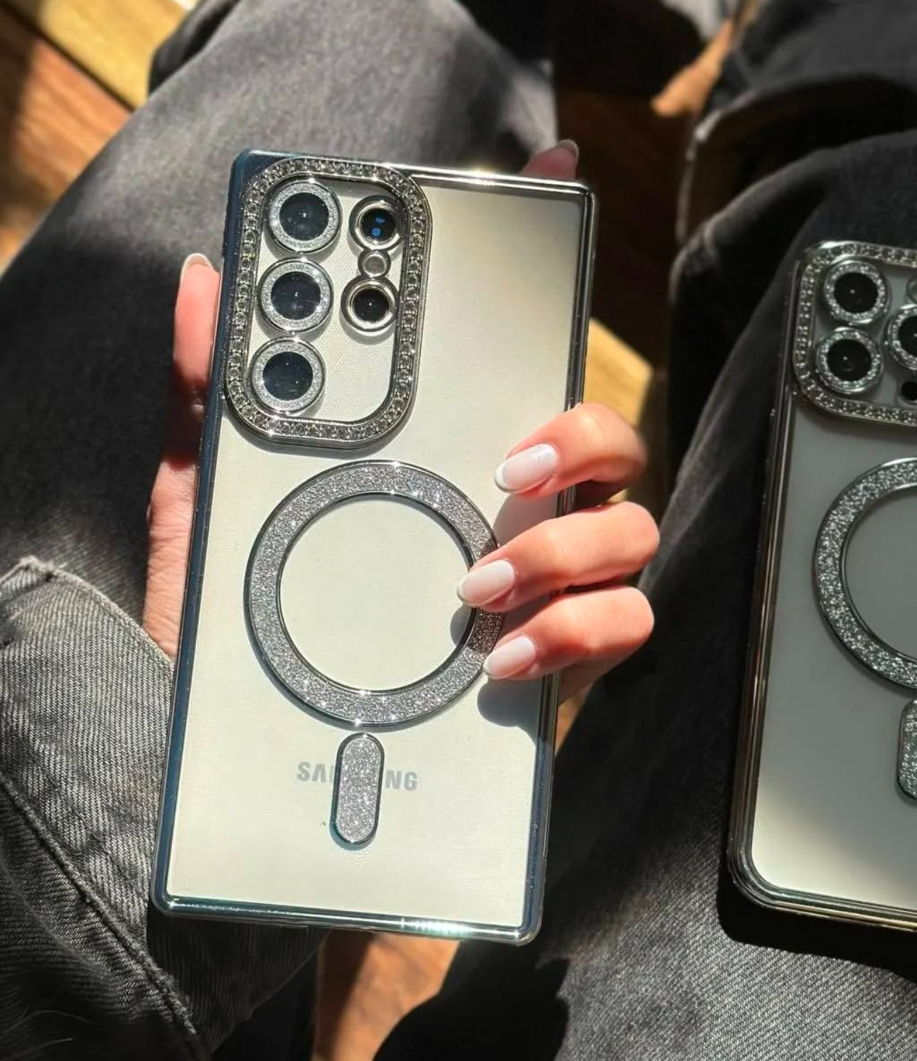 New Diamond Blingy Magsafe clear Case🤍💍