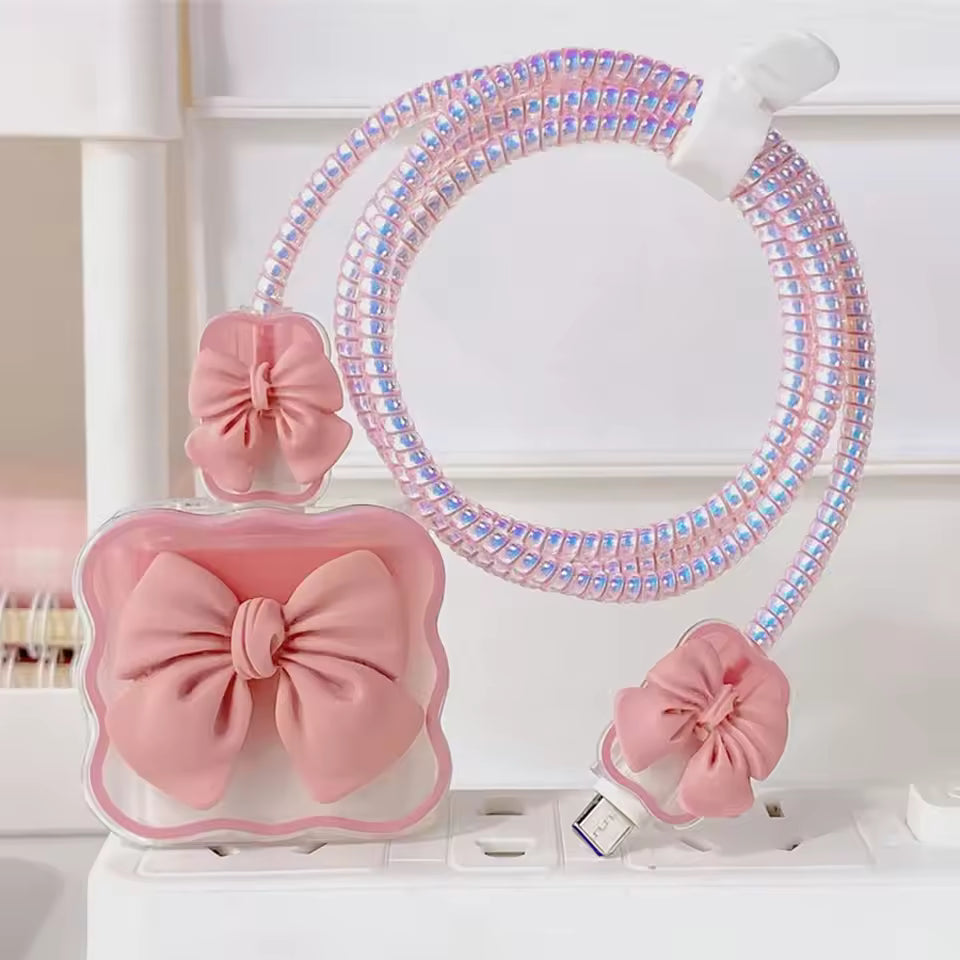 iPhone Charger & Cable Protector Set