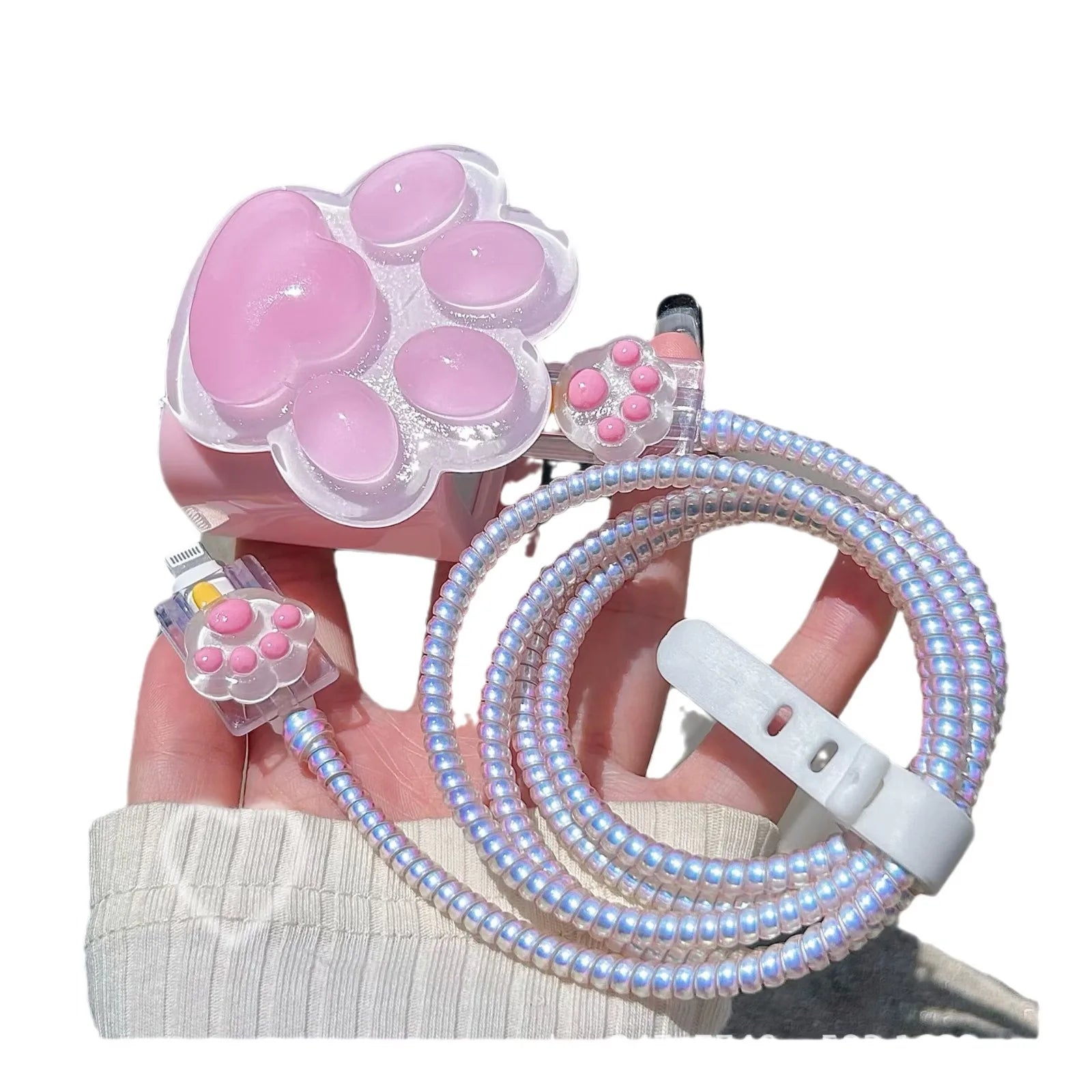 iPhone Charger & Cable Protector Set