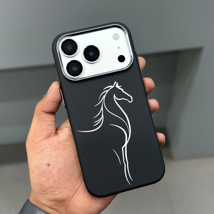 Free Air Black Horse Carbon Case