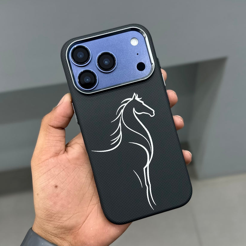 Free Air Black Horse Carbon Case