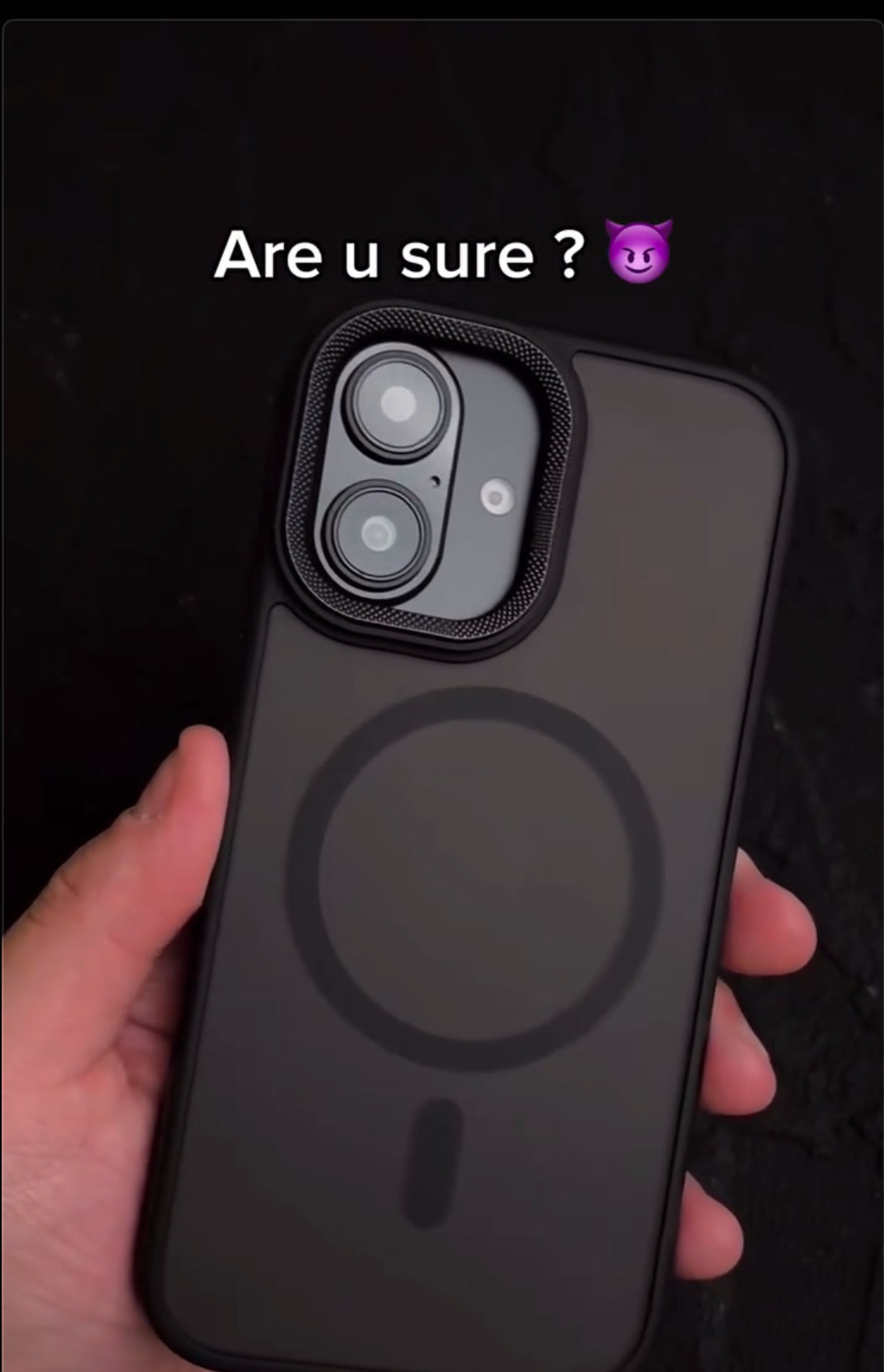 New Matte Transparent MagSafe Case! 🖤🤎🤍