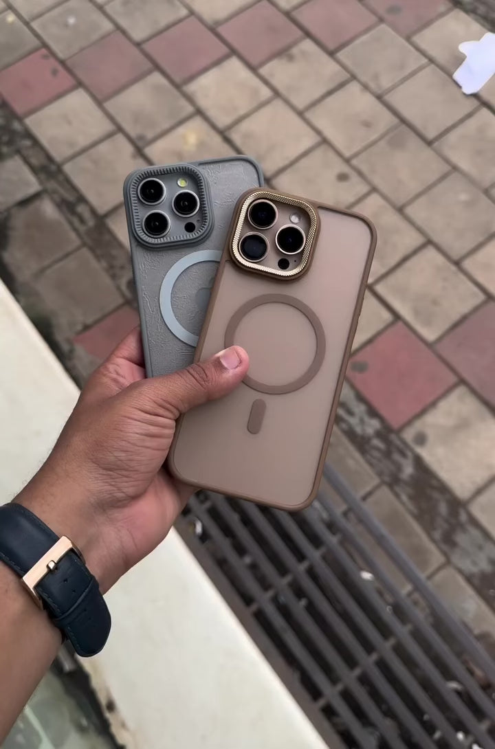 New Matte Transparent MagSafe Case! 🖤🤎🤍