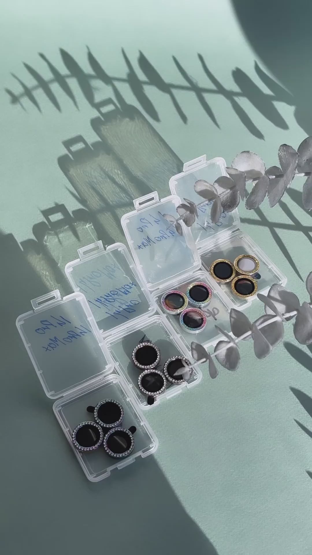 Rhinestones Glitter Camera Protective Lens ✨