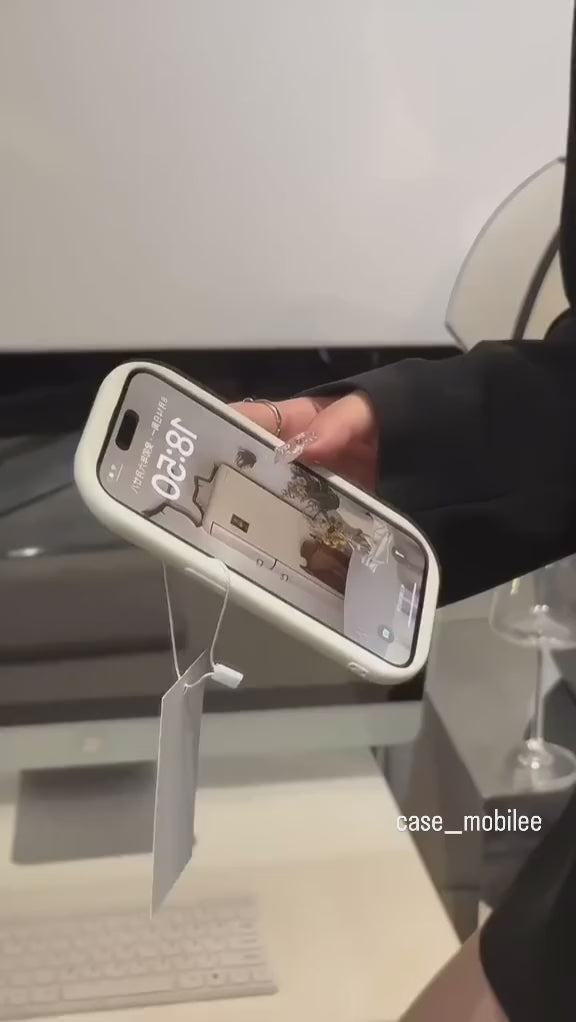 New Chrome Apple Logo Luxury Silicone Case! 🩶