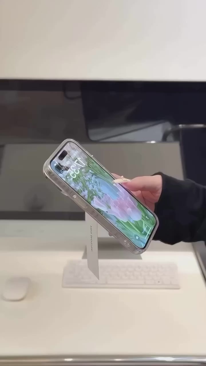 New Floral IMD Case With Glitter Lens 💐