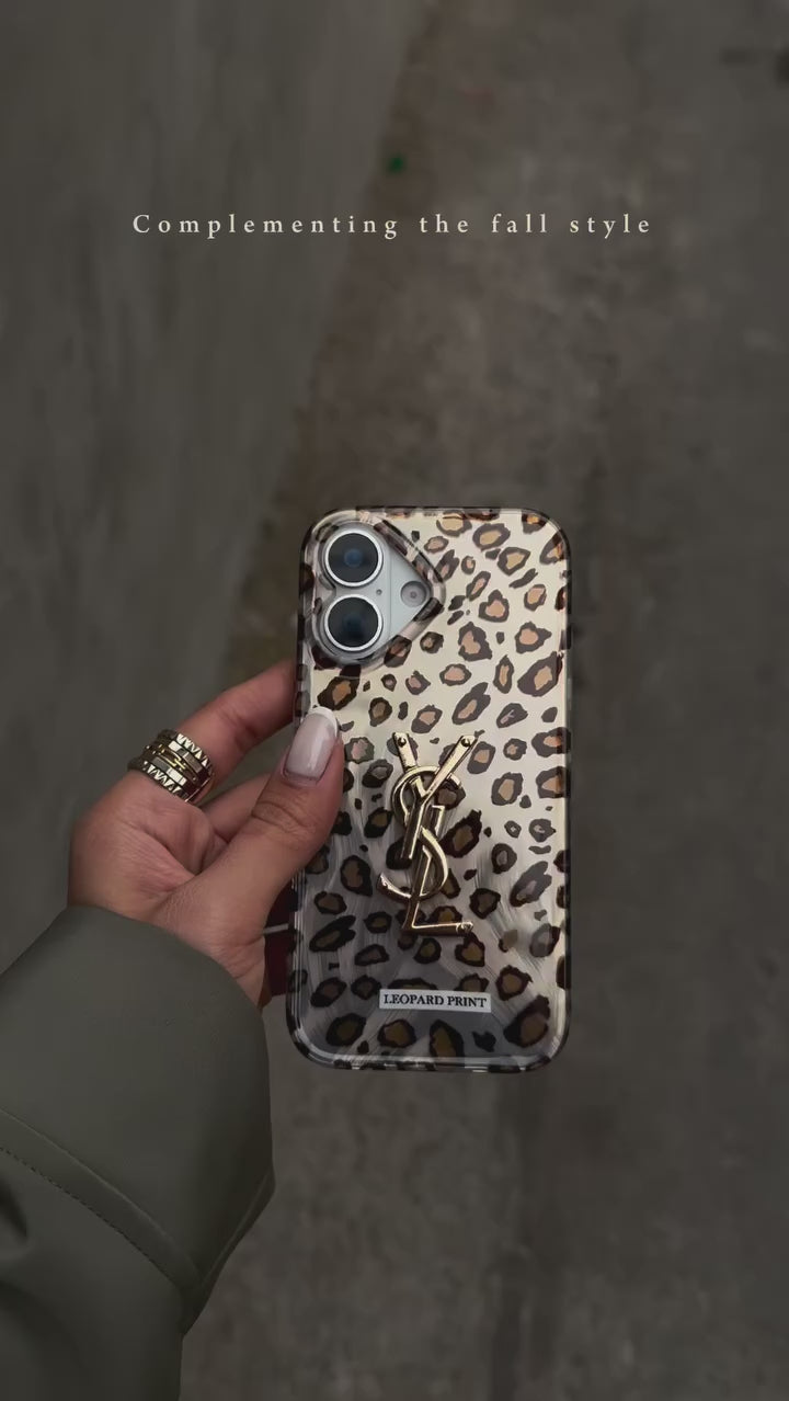 Leapord YSL Branded Case 🐆