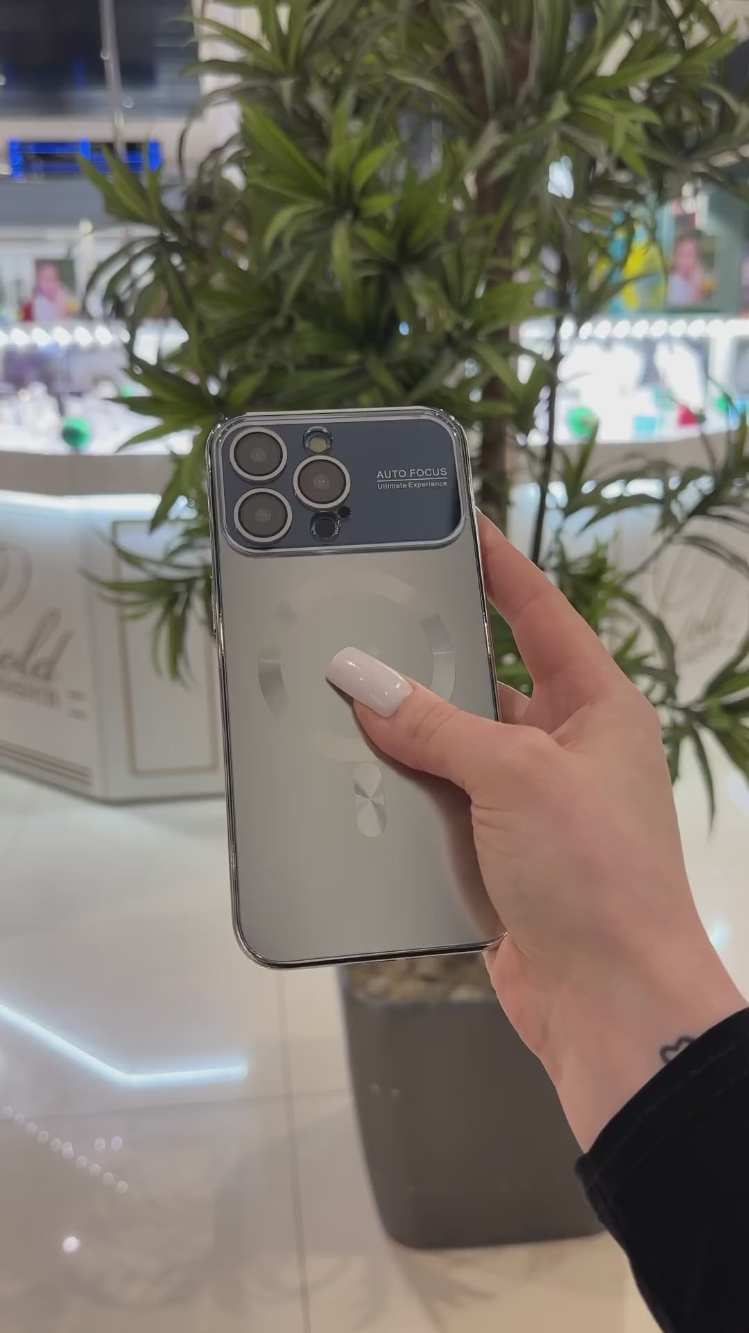 New Original Titanium MagSafe Autofocus Lens Case