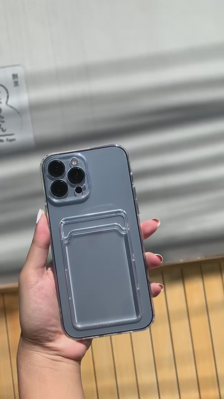 CLEAR CARD CASE