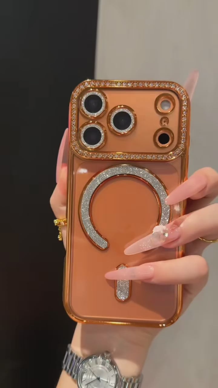 New Diamond Blingy Magsafe clear Case🤍💍