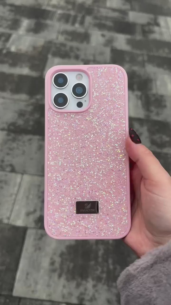 Swarovski Rhinestones Glitter Case