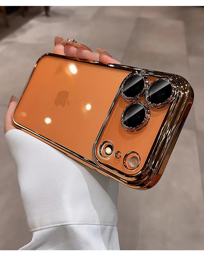 Clear Electroplated Case For iPhone 17 Series