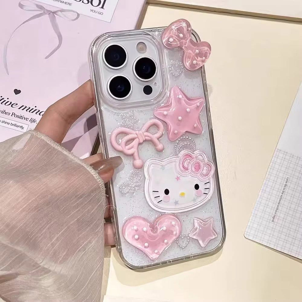 Hello Kitty Glitter Shimmer Case