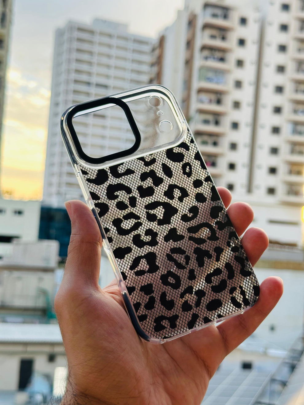 New Mesh Leapords Case