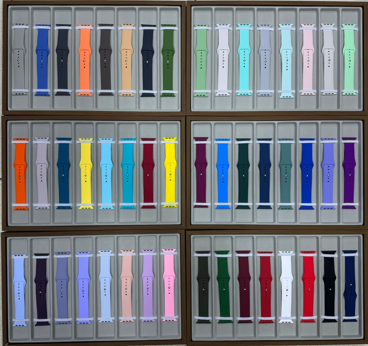 I phone watches Silicone Straps