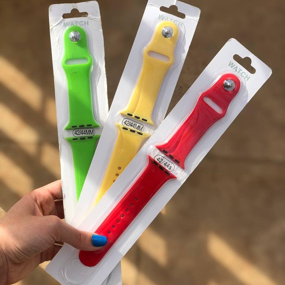 I phone watches Silicone Straps