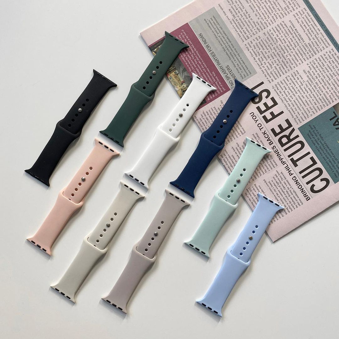 I phone watches Silicone Straps