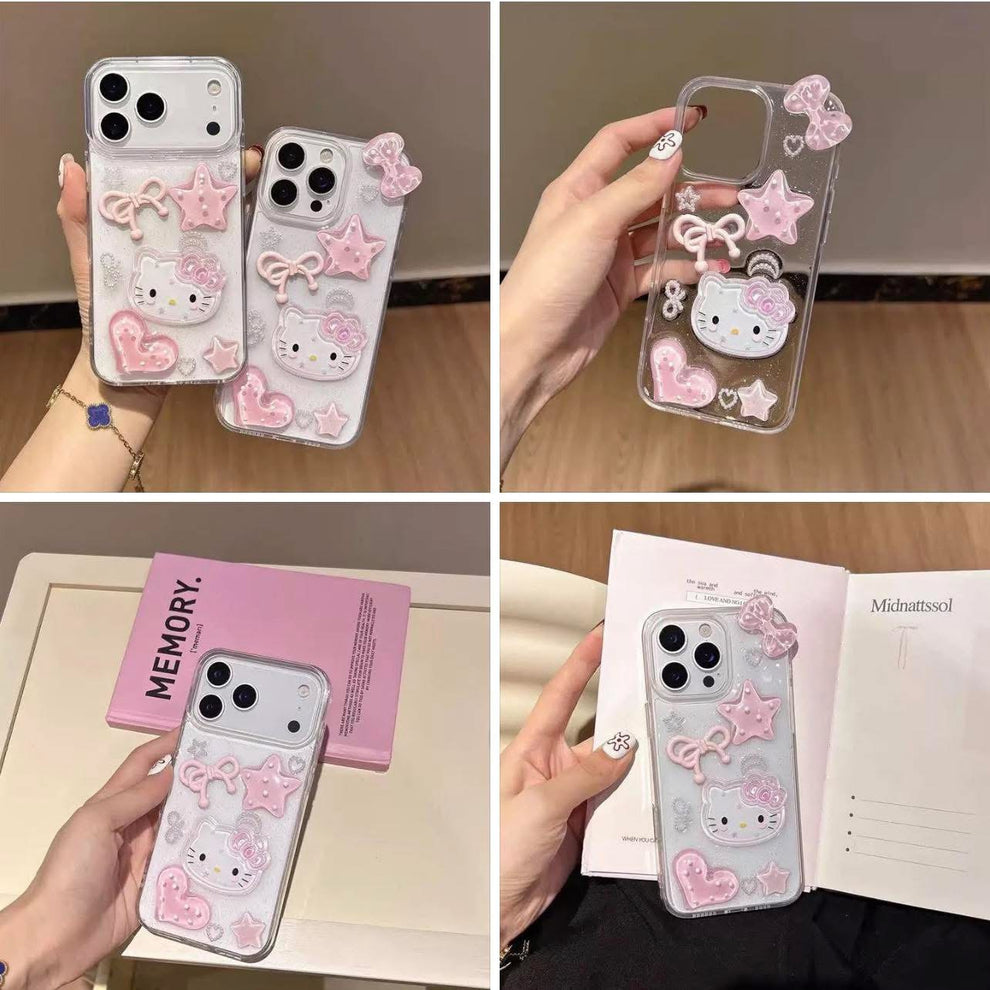 Hello Kitty Glitter Shimmer Case
