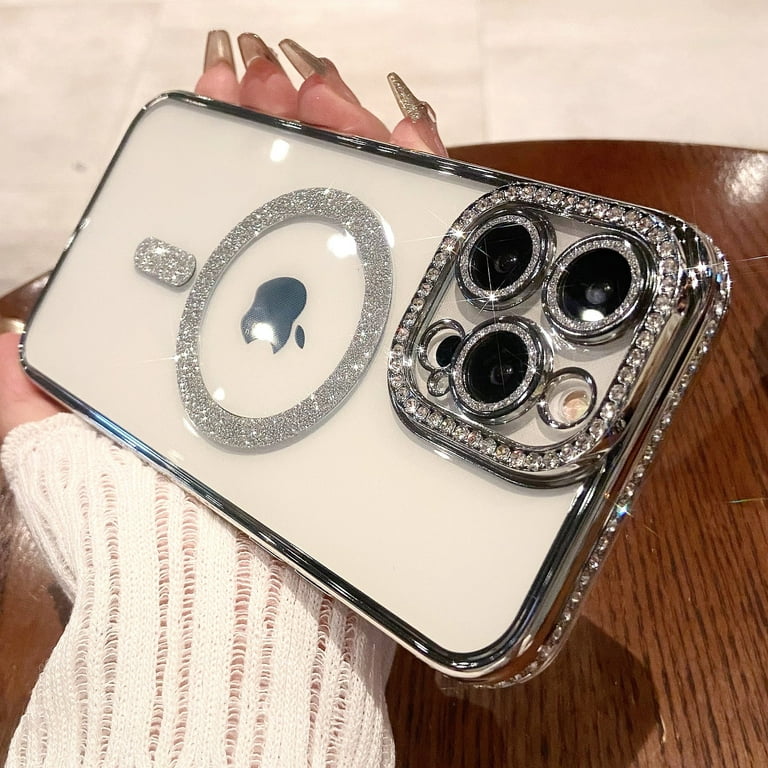 New Diamound Blingy Magsafe clear Case🤍💍